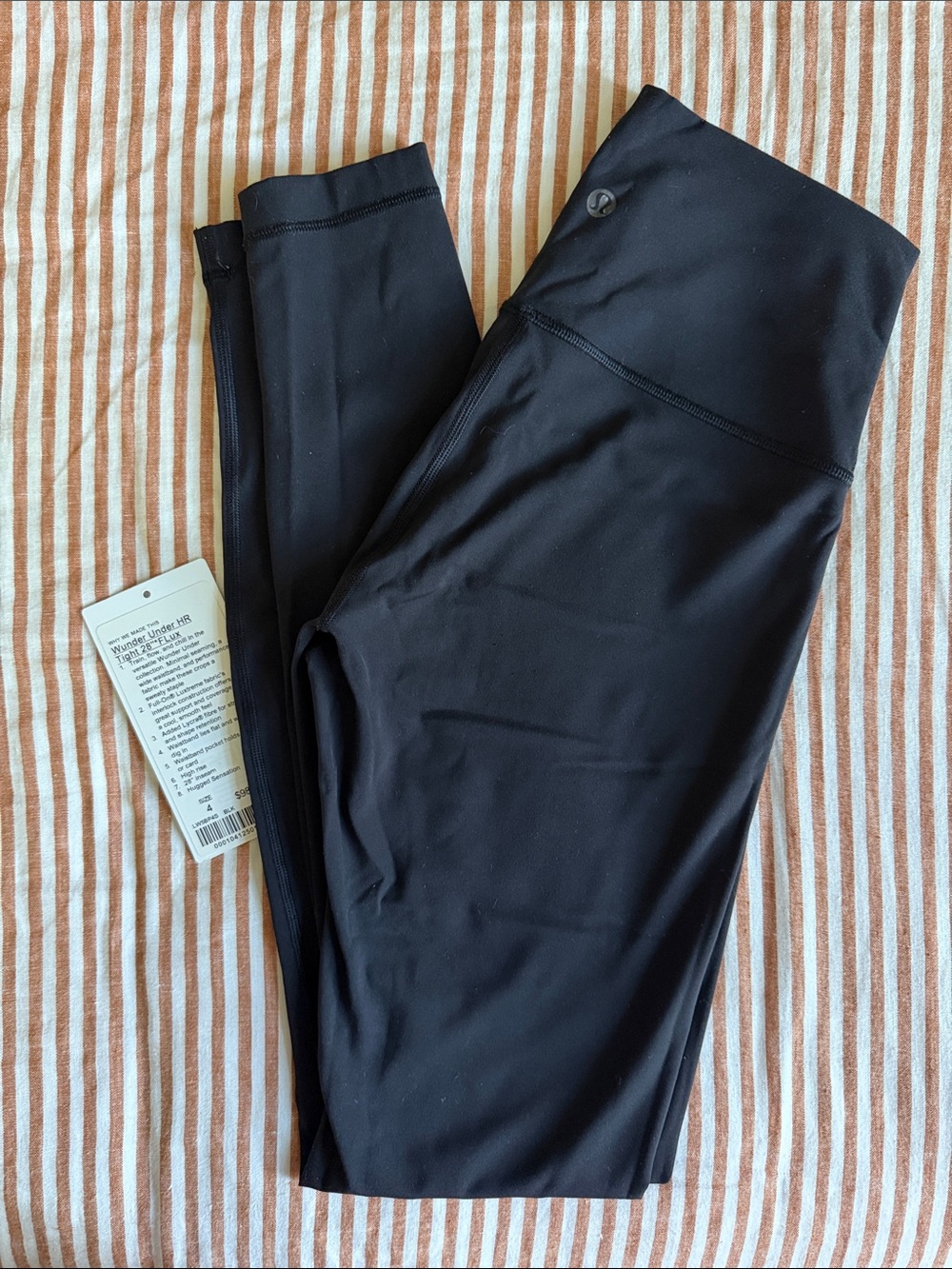 lululemon black wunder unders